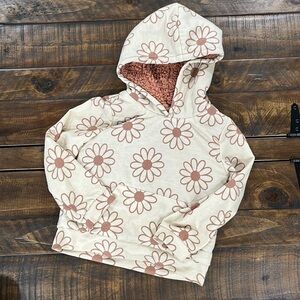 Sherpa Lined Girls Hoodie